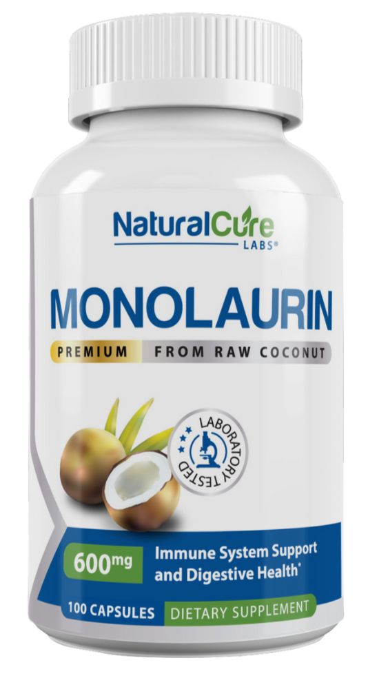 Premium Monolaurin Supplement. Natural Cure Labs from raw Coconut. Shop now